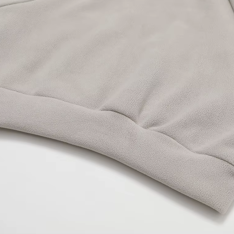 Back view of white jacket – perfect for winter and autumn