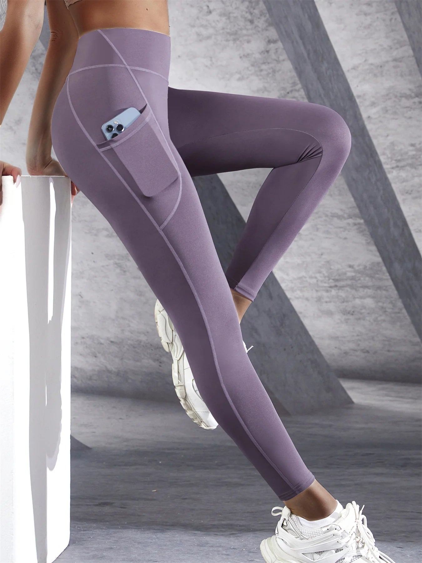 Rear view highlighting the flattering fit and curve-enhancing design.