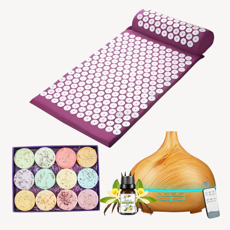 The complete Relaxation Bundle by Calmtra for ultimate stress relief.