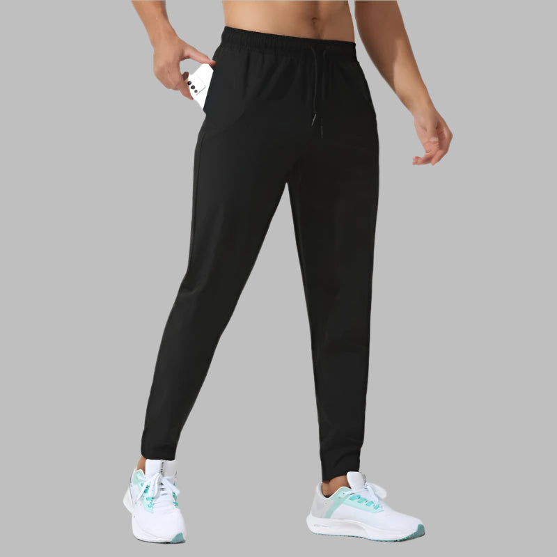 Quick-dry, breathable jogger pants for gym and casual wear"
