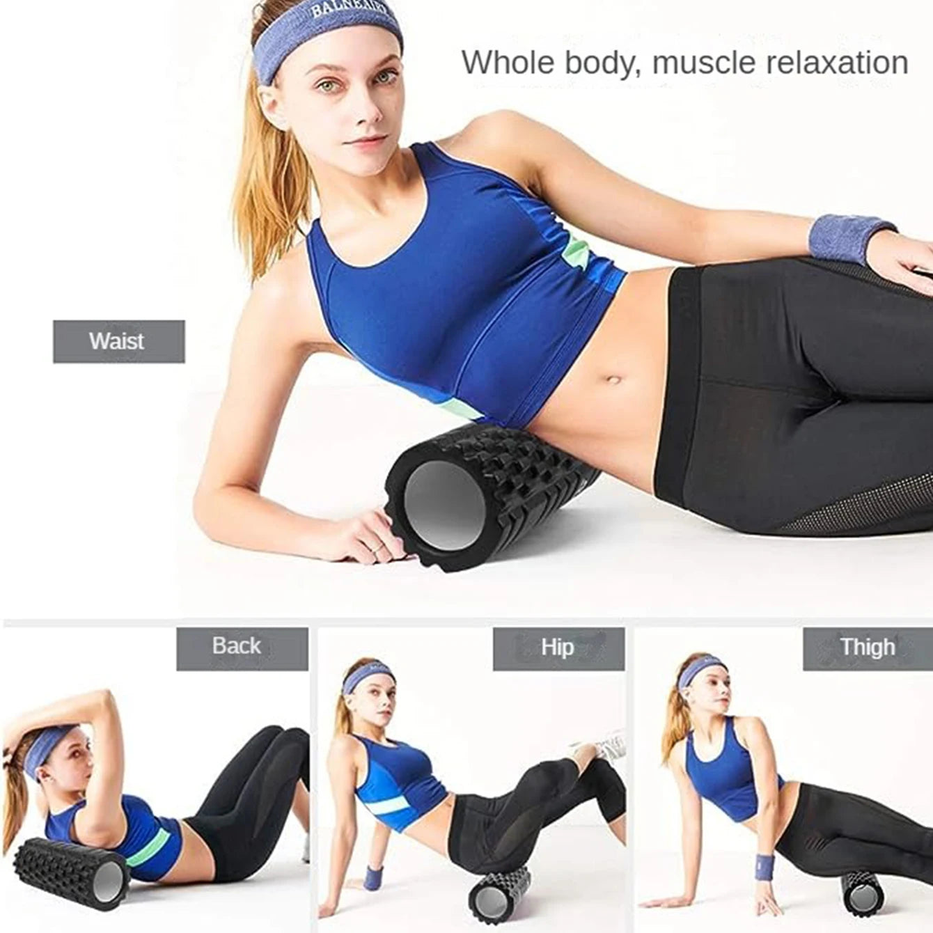 Core strengthening exercises with a foam roller for improved posture and muscle support