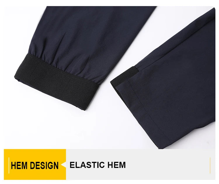 Men’s sweatpants with elastic hem – comfortable and stylish