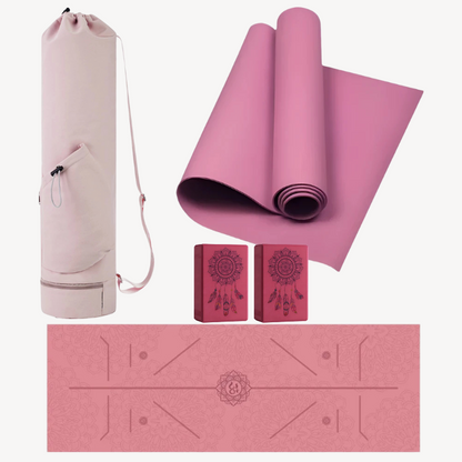 Entire Travel Yogi Pink Edition Bundle beautifully displayed together.